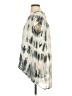 Gypsy 05 100% Silk Tie-dye Silver Short Sleeve Top Size XS - photo 5