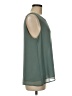 Pleione 100% Polyester Green Sleeveless Blouse Size M - photo 4
