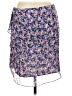 Veronica Beard 100% Silk Floral Purple Blue Silk Skirt Size 12 - photo 2