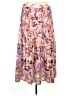 misook Print Multi Color Pink Casual Skirt Size XL - photo 1
