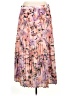 misook Print Multi Color Pink Casual Skirt Size XL - photo 2
