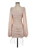 Assorted Brands 100% Polyester Tan Cocktail Dress Size XS - photo 1