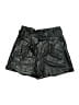 Pull&Bear Metallic Black Shorts Size M - photo 1