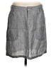 Horny Toad 100% Linen Solid Gray Casual Skirt Size 4 - photo 1