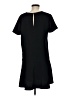 Mossimo 100% Polyester Solid Black Casual Dress Size M - photo 2