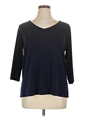 Susan Graver 3/4 Sleeve T-Shirt (view 1)