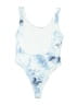 Boohoo Tie-dye Blue One Piece Swimsuit Size 8 - photo 2