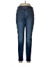 American Eagle Outfitters Solid Blue Jeans Size 8 - photo 1
