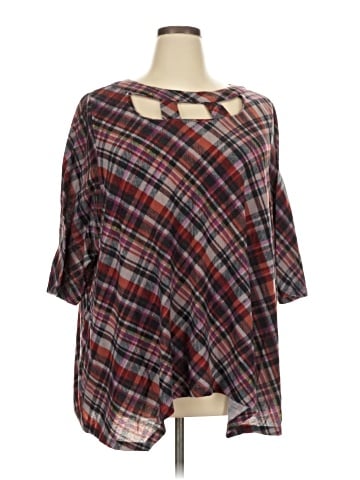Robert Louis 3/4 Sleeve Blouse (view 1)