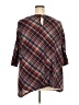 Robert Louis Burgundy 3/4 Sleeve Blouse Size 3X - photo 2