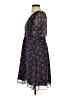 Madewell 100% Polyester Paisley Blue Casual Dress Size 4 - photo 5