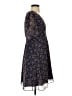 Madewell 100% Polyester Paisley Blue Casual Dress Size 4 - photo 4