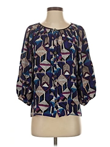 Yumi Kim 3/4 Sleeve Silk Top (view 1)