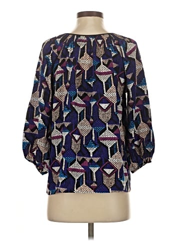 Yumi Kim 3/4 Sleeve Silk Top (view 2)