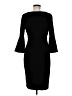 Calvin Klein Solid Black Cocktail Dress Size 8 - photo 2