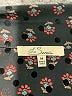 Les Serein 100% Polyester Polka Dots Floral Black Long Sleeve Blouse Size M - photo 7