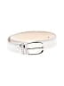 Carlisle 100% Leather White Leather Belt Size L - photo 1