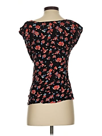 Tulle Short Sleeve Top (view 2)