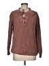 Between Me & You 100% Cotton Brown Pullover Sweater Size M - photo 1