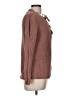 Between Me & You 100% Cotton Brown Pullover Sweater Size M - photo 4