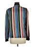 Assorted Brands 100% Polyester Stripes Blue Long Sleeve Blouse Size 8 - photo 2
