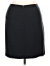 Caslon 100% Polyester Solid Black Formal Skirt Size 14 - photo 2