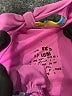 Unbranded Graphic Pink One Piece Swimsuit Size 12-18 mo - photo 3