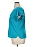 Max Studio Teal Short Sleeve Top Size 1X - photo 5
