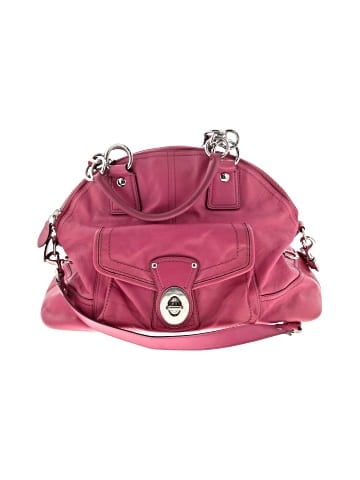 Coach Factory Leather Satchel (view 1)