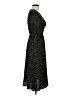 Assorted Brands 100% Polyester Polka Dots Black Casual Dress Size S - photo 4