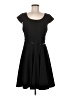 Calvin Klein Solid Black Casual Dress Size 8 - photo 1