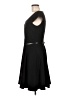 Calvin Klein Solid Black Casual Dress Size 8 - photo 5