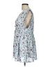 Suzanne Betro 100% Polyester Blue Sleeveless Blouse Size L (estimated) - photo 5
