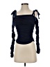 Bailey 44 Blue Long Sleeve Top Size S - photo 1