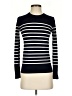 Unbranded Stripes Black Blue Turtleneck Sweater Size S - photo 1