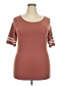 Lularoe Brown Short Sleeve T-Shirt Size 2X - photo 1
