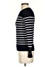 Unbranded Stripes Black Blue Turtleneck Sweater Size S - photo 5