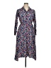 Hush Print Blue Casual Dress Size 14 - photo 1