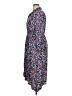 Hush Print Blue Casual Dress Size 14 - photo 5