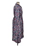 Hush Print Blue Casual Dress Size 14 - photo 4
