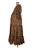 Ingrid + Isabel 100% Polyester Paisley Brown Casual Dress Size S - photo 5