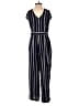 Gap Stripes Blue Jumpsuit Size 4 - photo 2