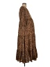 Ingrid + Isabel 100% Polyester Paisley Brown Casual Dress Size S - photo 4