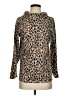 French Dressing Jeans Animal Print Tan Pullover Sweater Size S - photo 1