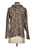 French Dressing Jeans Animal Print Tan Pullover Sweater Size S - photo 2