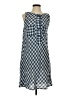 Max Studio Checkered-gingham Blue Casual Dress Size S - photo 1