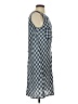 Max Studio Checkered-gingham Blue Casual Dress Size S - photo 4