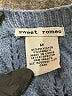 Sweet Romeo Blue Pullover Sweater Size M - photo 7