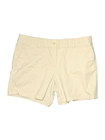 Ann Taylor LOFT Khaki Shorts (view 1)