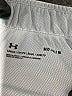 Under Armour 100% Polyester Silver Athletic Shorts Size M - photo 3